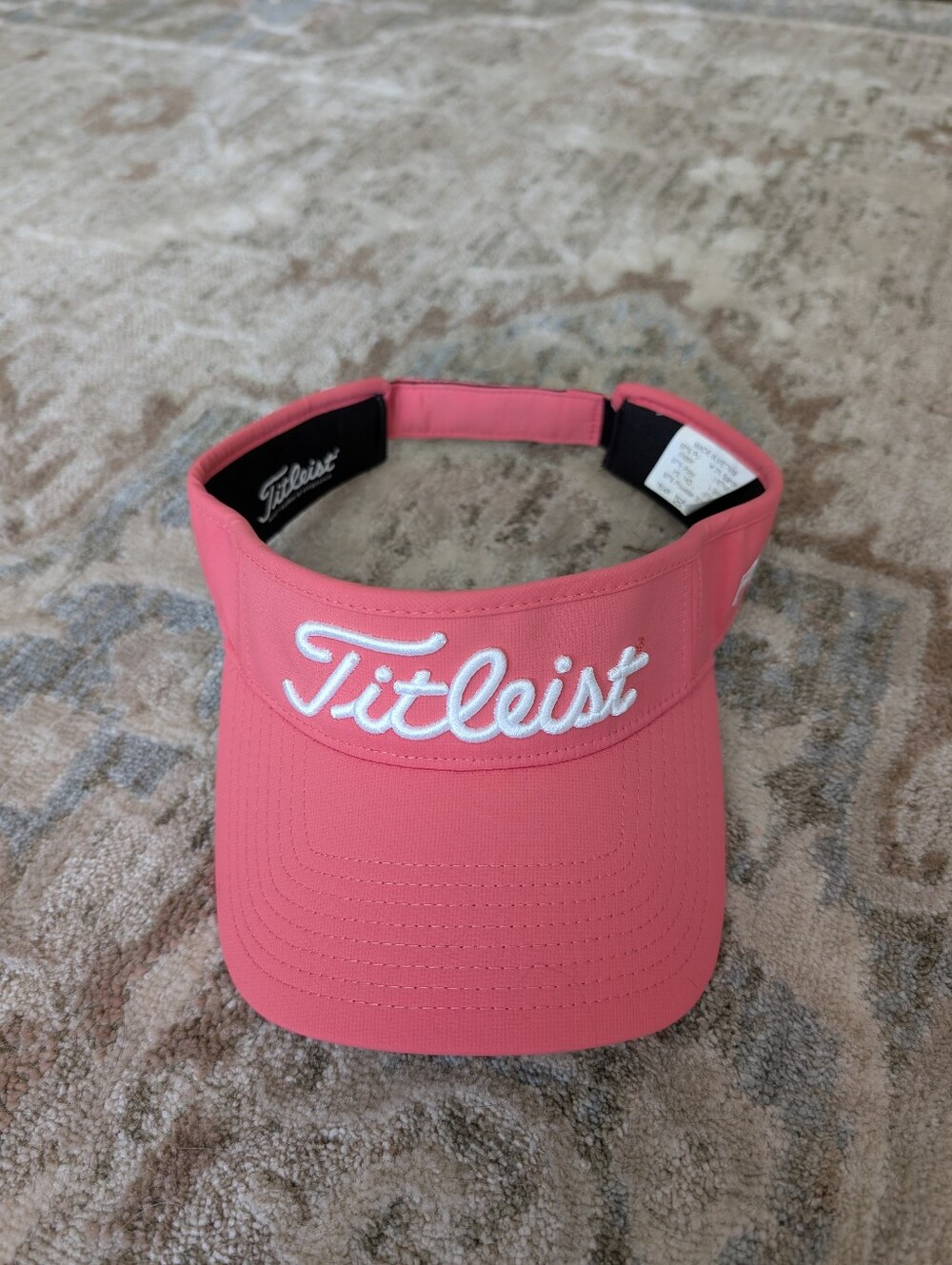 Titleist Womens Coral Pink Visor